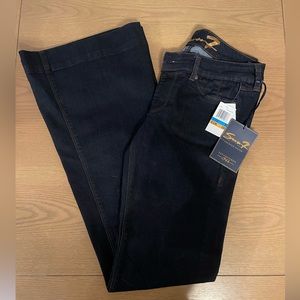 Seven7 Dark wash flare jeans NWT